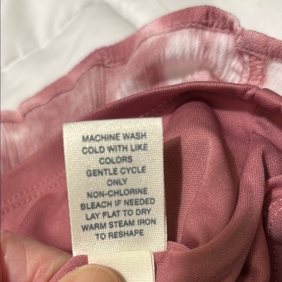 Mudd Pink Tie-Dye Romper -size M - Picture 12 of 12
